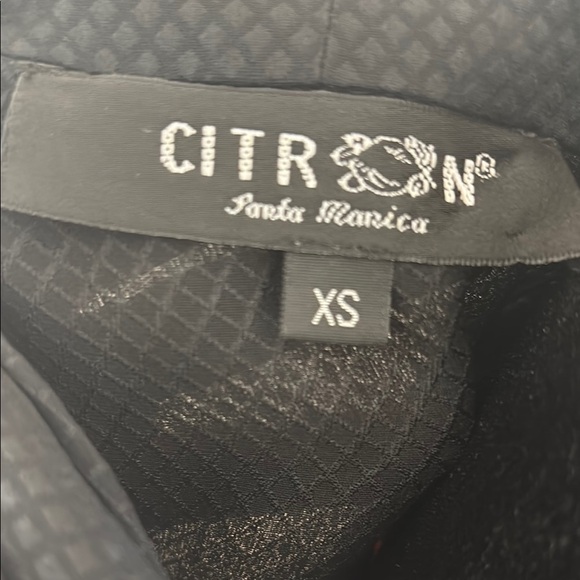 Citron Santa Monica 100% Silk Red Asian Inspired Floral Kimono Jacket - Picture 8 of 8